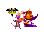 Spyro Party - Crash Bandicoot Purple: Ripto's Rampage / Crash Bandicoot Fusion