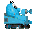 Blue Eggbert - Speedy Eggbert