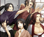 Extra Backgrounds - Hakuouki Zuisouroku DS