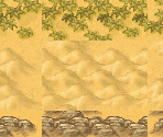 Desert Tileset - Dragon Quest Monsters 1 & 2 (JPN)