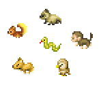 Wild Animals - Harvest Moon DS