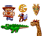 Enemies - Bubsy in Claws Encounters of the Furred Kind