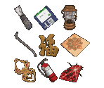 Inventory Items - Nancy Drew: Message in a Haunted Mansion