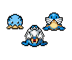 Spheal, Sealeo & Walrein - Pokémon Mystery Dungeon: Red Rescue Team