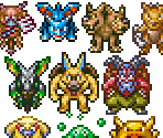 Monsters (Overworld) - Dragon Warrior 7