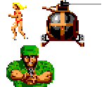 General Sprites - Operation Wolf (PAL)