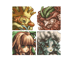 Character Portraits - Legend of Mana