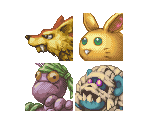 Monster Portraits - Legend of Mana
