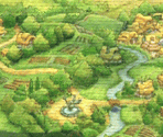Map of Domina - Legend of Mana