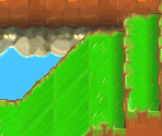 Yoshi's Mountain - Mario & Luigi: Partners in Time