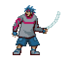 Chain Punk - Teenage Mutant Ninja Turtles (Konami)