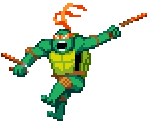 Michelangelo - Teenage Mutant Ninja Turtles (Konami)