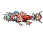 Crested Bigscale - Darius Gaiden: Silver Hawk