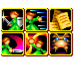 Icons & HUD - Golden Sun 2: The Lost Age