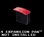 N64 Expansion Pak Not Installed - Donkey Kong 64