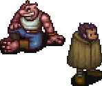 Cliff NPCs - Breath of Fire 3
