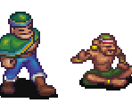 Dragnier NPCs - Breath of Fire 3