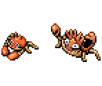 Krabby & Kingler - Pokémon Ranger 3: Guardian Signs