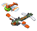 Yanma & Yanmega - Pokémon Ranger 3: Guardian Signs