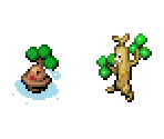 Bonsly & Sudowoodo - Pokémon Ranger 3: Guardian Signs