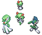 Ralts, Kirlia, Gardevoir & Gallade - Pokémon Ranger 3: Guardian Signs
