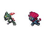 Sneasel & Weavile - Pokémon Ranger 3: Guardian Signs