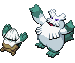 Snover & Abomasnow - Pokémon Ranger 3: Guardian Signs