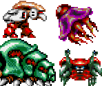 Enemies - Mega Turrican