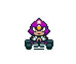 Espio (Super Mario Kart-Style) - Sonic the Hedgehog Customs