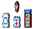General Sprites - Action Fighter