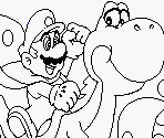 Coloring Book - Mario Paint