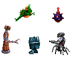 Mos Eisley & Death Star Enemies - Super Star Wars