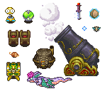 Various Objects - Secret of Mana