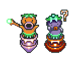 Tomato Man & Eggplant Man - Secret of Mana (iPhone)