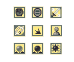 Chip Icons - Mega Man Network Transmission