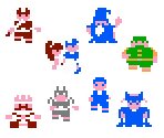Characters (JPN) - Dragon Warrior