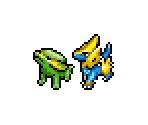 Electrike & Manectric - Pokémon Mystery Dungeon: Red Rescue Team