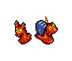 Slugma & Magcargo - Pokémon Mystery Dungeon: Red Rescue Team