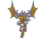 Snow Dragon, Red Dragon, & Blue Dragon - Secret of Mana