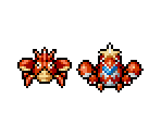 Corphish & Crawdaunt - Pokémon Mystery Dungeon: Red Rescue Team