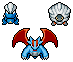 Bagon, Shelgon & Salamence - Pokémon Mystery Dungeon: Red Rescue Team