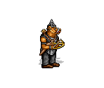 Orc Chieftain - Heroes of Might and Magic II