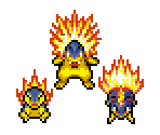 Cyndaquil, Quilava & Typhlosion - Pokémon Mystery Dungeon: Red Rescue Team
