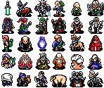 Overworld Sprites - Shining Force 1: The Legacy of Great Intention
