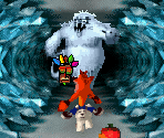 Snow Monster Chase - Crash Bandicoot: The Huge Adventure