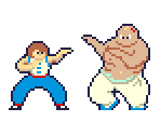 General Sprites - Yie Ar Kung-Fu