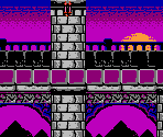 Block 7-0A The Castle Courtyard - Castlevania 3: Dracula's Curse