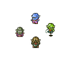 Blue Imp, Green Imp, Mud Imp & Stone Imp - Chrono Trigger