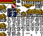 Load Game & Font - Castlevania: Symphony of the Night