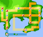 Town Map - Pokémon FireRed / LeafGreen